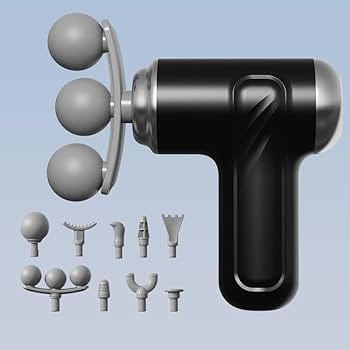 Gun Massager-9Attachments
